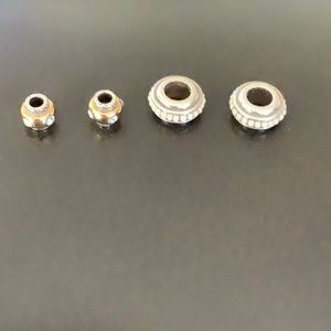 Brighton beads for hoop earrings.